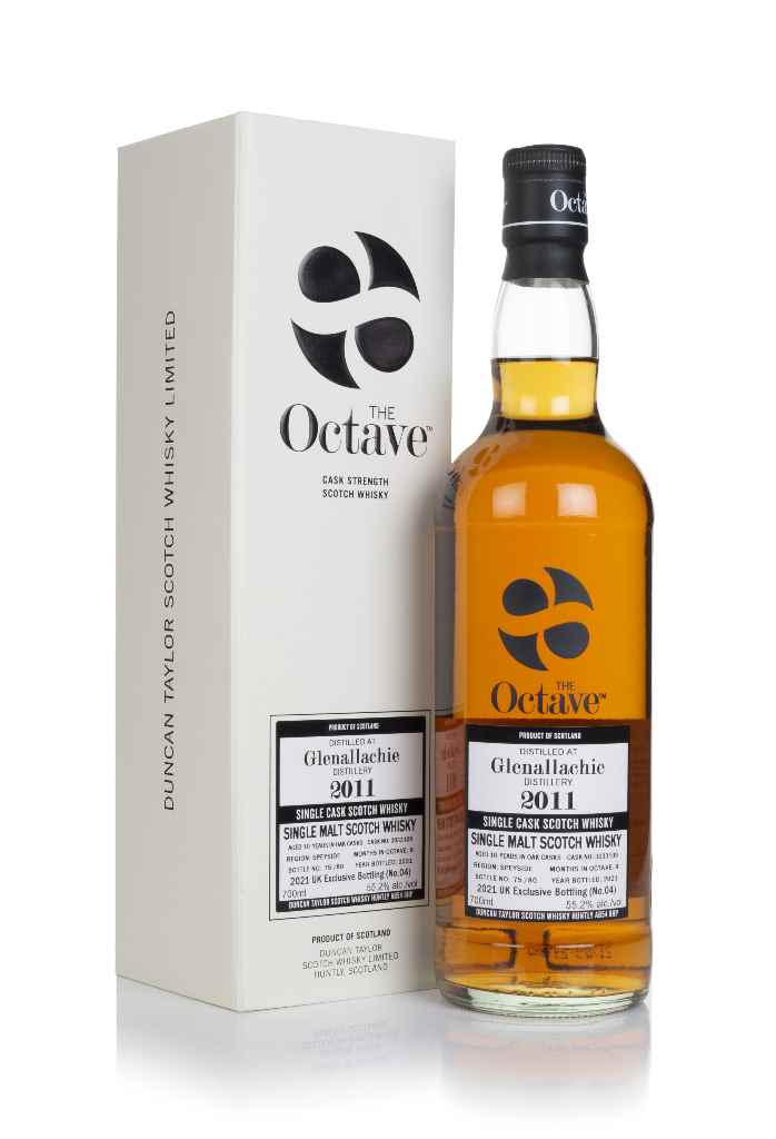 GlenAllachie 10 Year Old 2011 (cask 3033109) - The Octave (Duncan Taylor) 70cl product image