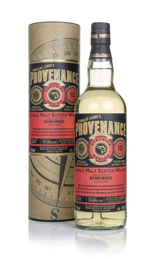 Benrinnes 10 Year Old 2011 (cask 15278) - Provenance (Douglas Laing) 70cl product image
