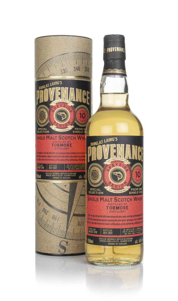 Tormore 10 Year Old 2010 (cask 15312) - Provenance (Douglas Laing) 70cl product image