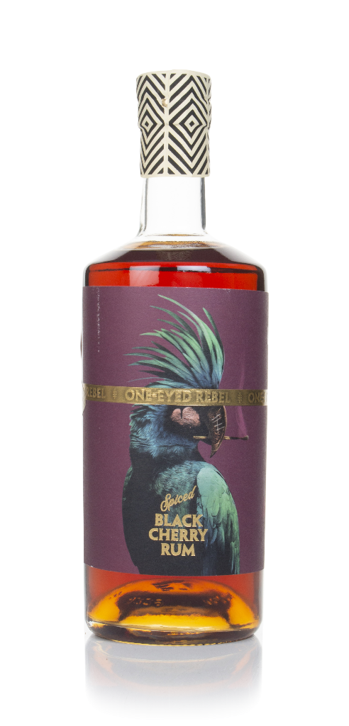 One-Eyed Rebel Black Cherry Rum 70cl product image