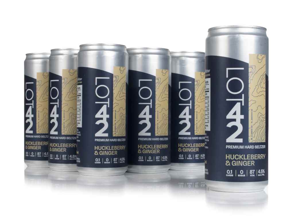 Lot 42 Huckleberry & Ginger Hard Seltzer (12 x 330ml) 396cl product image