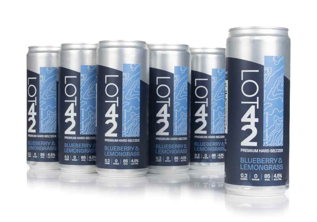 Lot 42 Blueberry & Lemongrass Hard Seltzer (12 x 330ml) 396cl product image