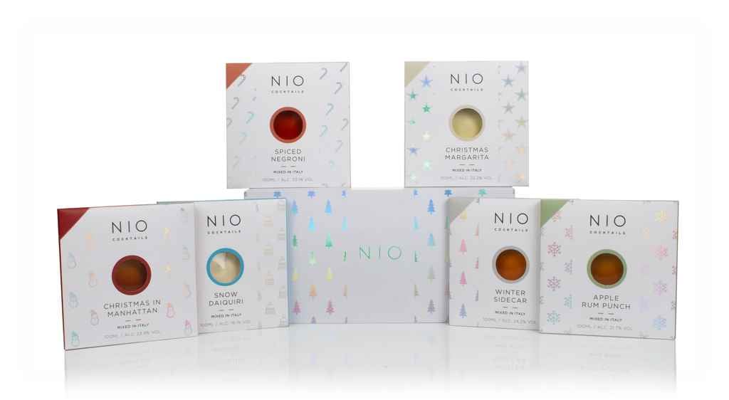 NIO Christmas Cocktail Gift Box (6 x 100ml) 60cl product image