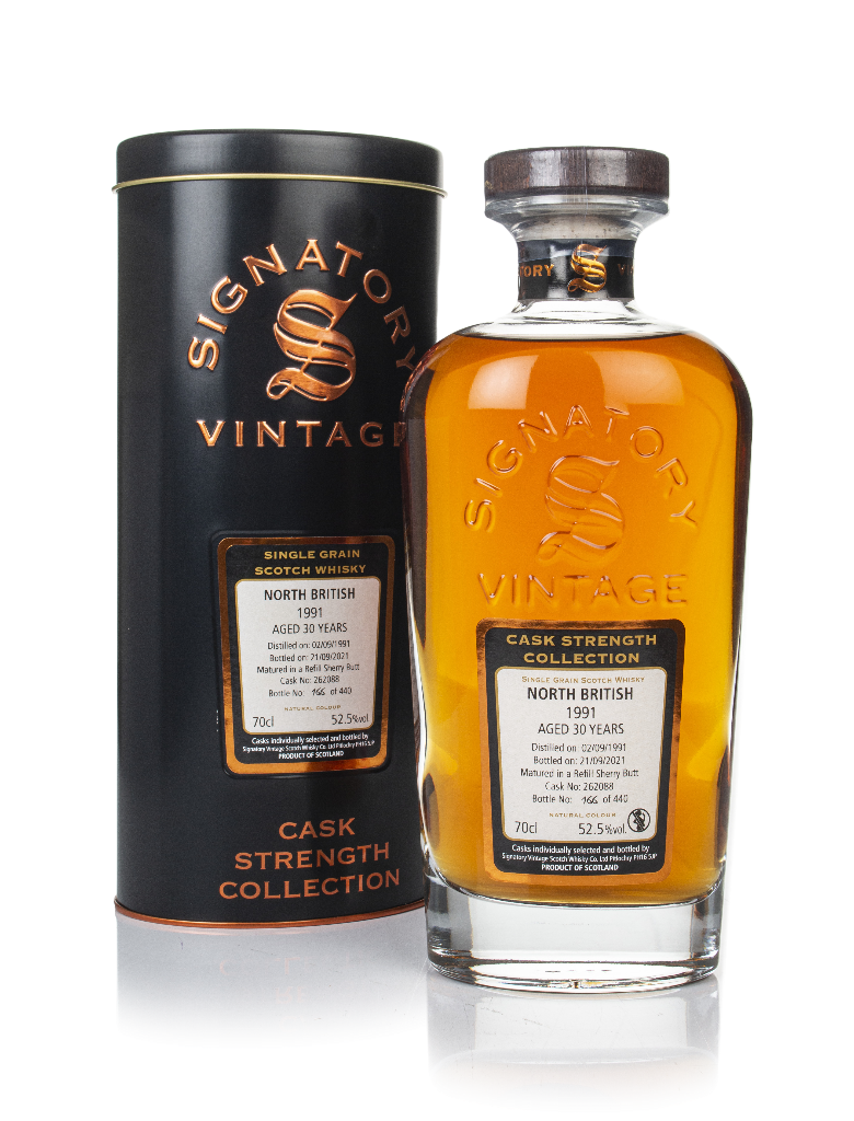 North British 30 Year Old 1991 (cask 262088) - Cask Strength Collection (Signatory) 70cl product image
