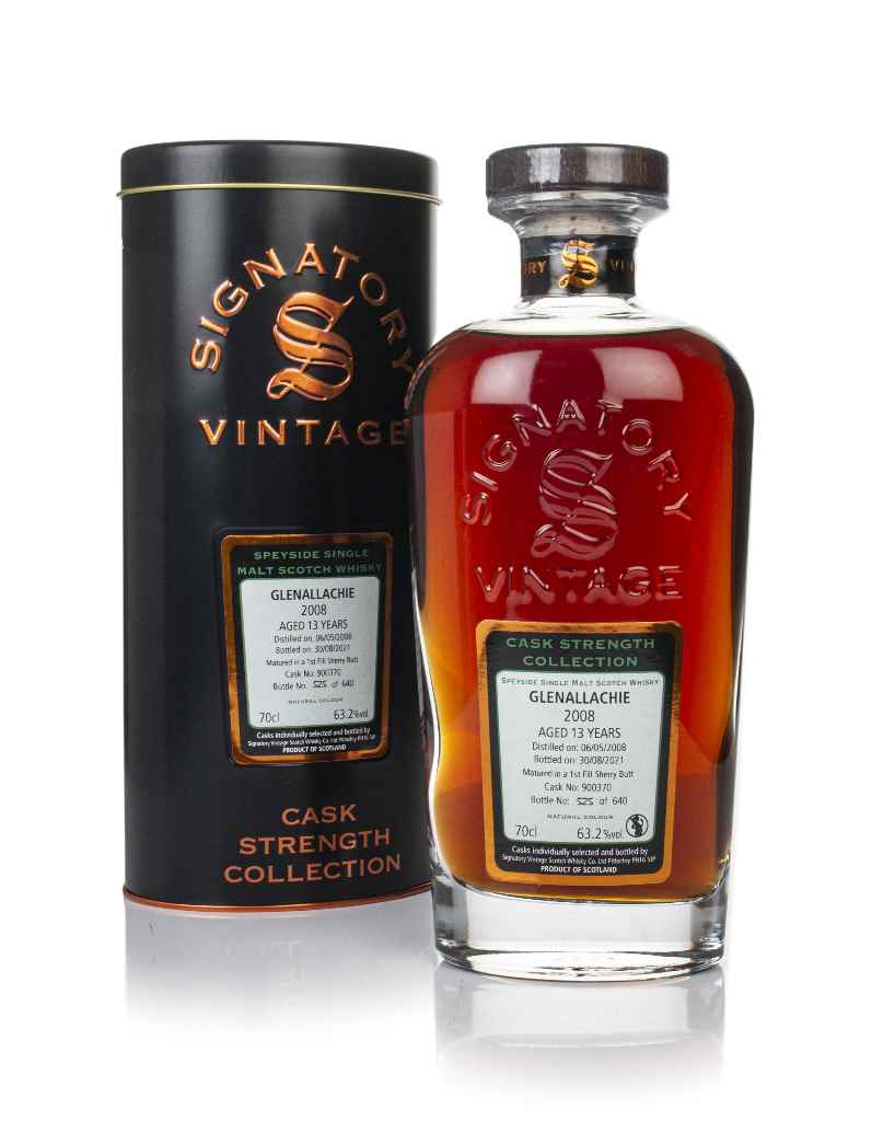 GlenAllachie 13 Year Old 2008 (cask 900370) - Cask Strength Collection (Signatory) 70cl product image