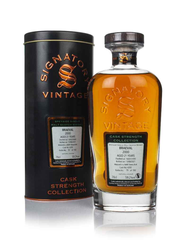 Braeval 21 Year Old 2000 (cask 6392) - Cask Strength Collection (Signatory) 70cl product image