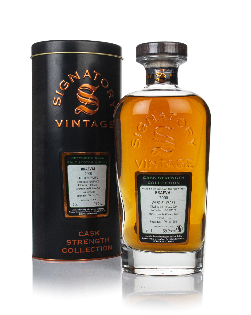 Braeval 21 Year Old 2000 (cask 6392) - Cask Strength Collection (Signatory) 70cl product image
