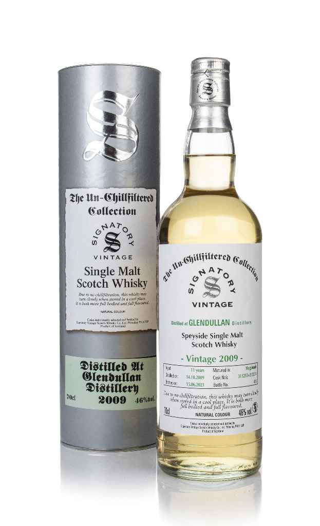 Glendullan 11 Year Old 2009 (casks 313253 & 313254) - Un-Chillfiltered Collection (Signatory) 70cl product image