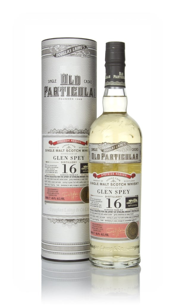 Glen Spey 16 Year Old 1999 - Spirit of Stirling Festival 2015 (Douglas Laing) 70cl product image