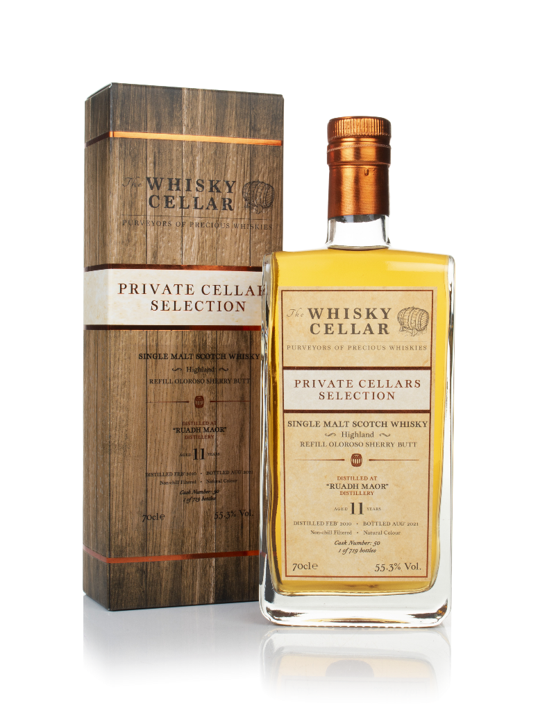 Ruadh Maor 11 Year Old 2010 (cask 50) - The Whisky Cellar 70cl product image