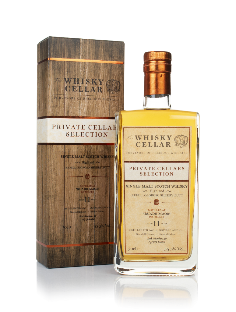 Ruadh Maor 11 Year Old 2010 (cask 50) - The Whisky Cellar 70cl product image