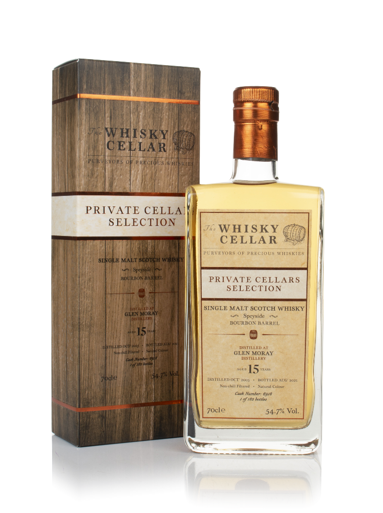 Glen Moray 15 Year Old 2005 (cask 6918) - The Whisky Cellar 70cl product image