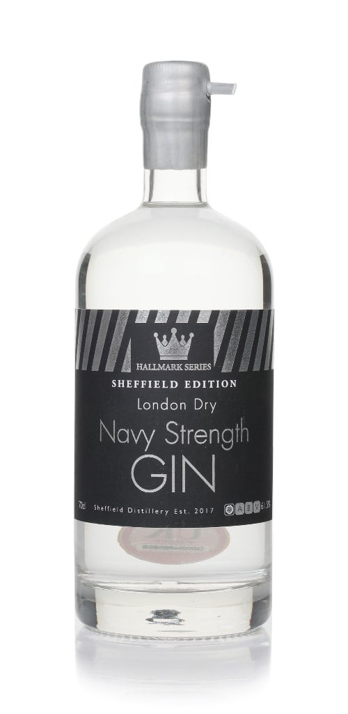 Sheffield Distillery Hallmark Navy Strength Gin - Sheffield Edition 70cl product image