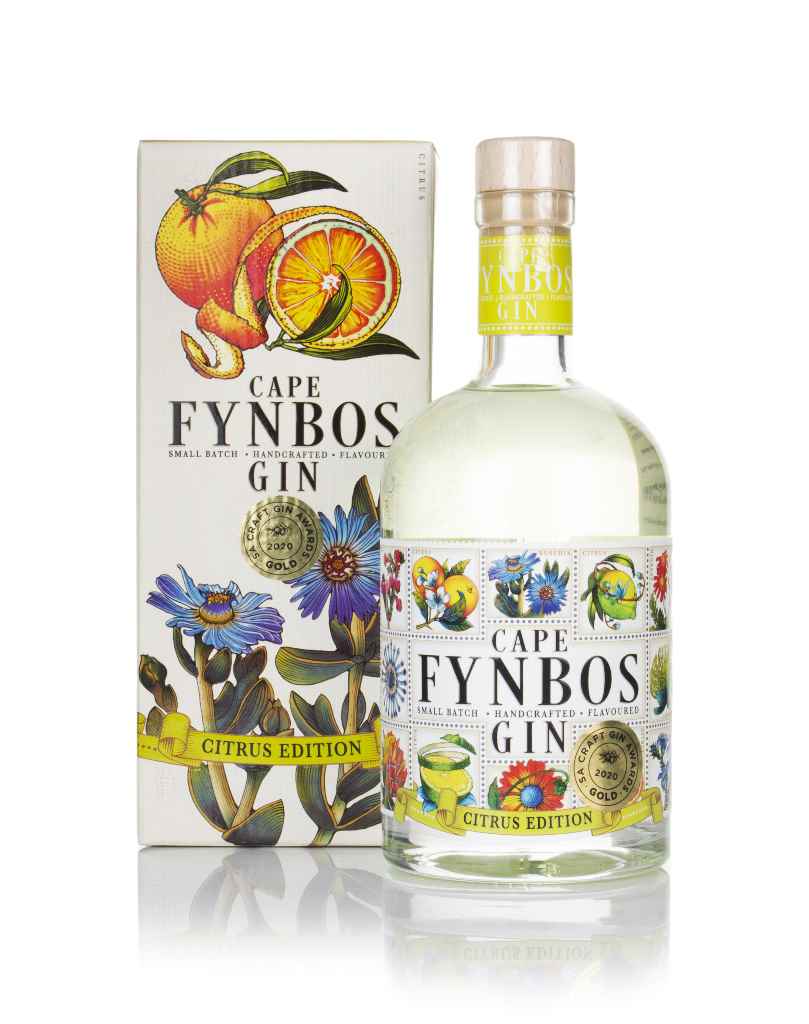 Cape Fynbos Citrus Edition Gin 50cl product image