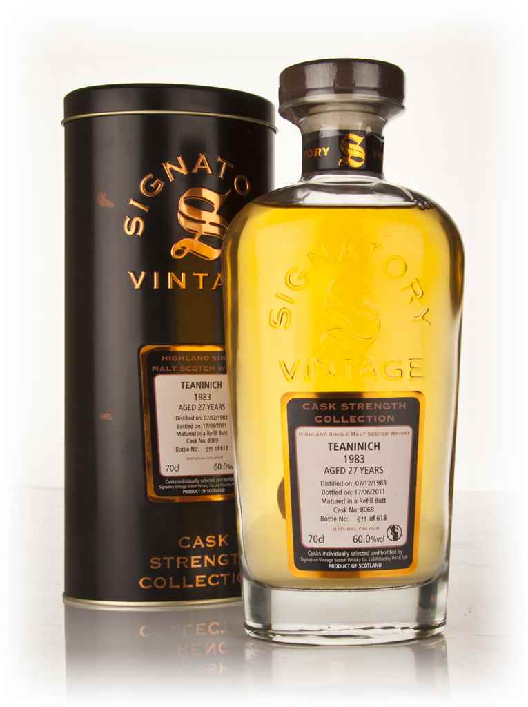 Teaninich 27 Year Old 1983 - Cask Strength Collection (Signatory) 70cl product image