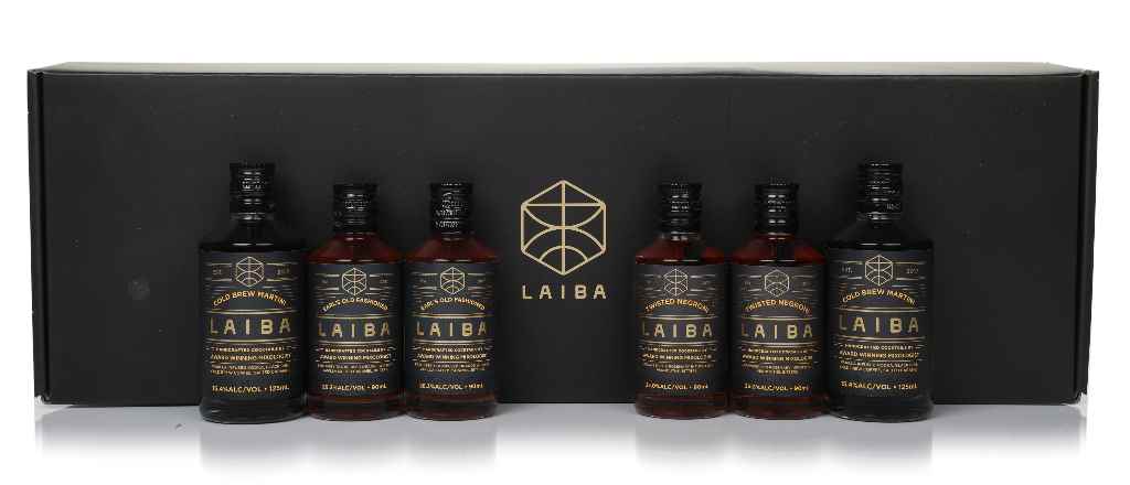 Laiba Twisted Classics Cocktail Selection (4 x 90ml, 2 x 125ml) 61cl product image
