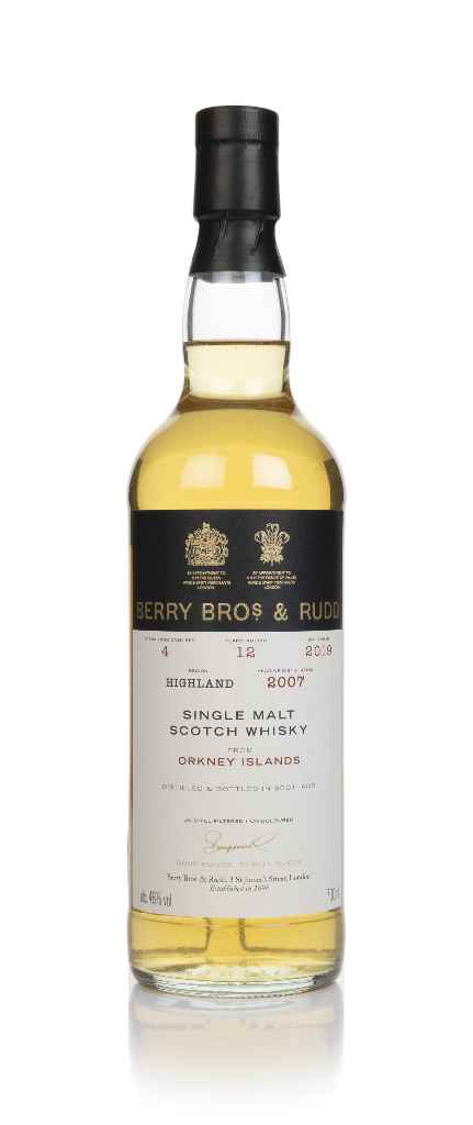 Orkney 12 Year Old 2007 (cask 4) - Berry Bros. & Rudd 70cl product image