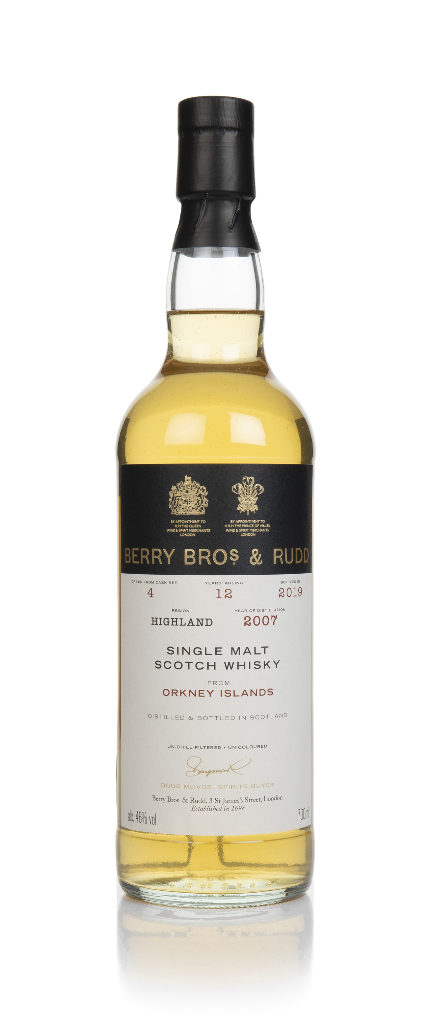 Orkney 12 Year Old 2007 (cask 4) - Berry Bros. & Rudd 70cl product image