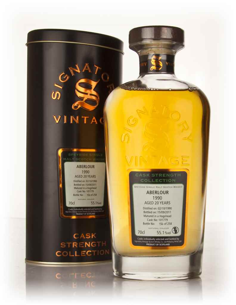 Aberlour 20 Year Old 1990 Cask 101779 - Cask Strength Collection (Signatory) 70cl product image