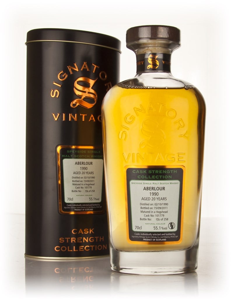 Aberlour 20 Year Old 1990 Cask 101779 - Cask Strength Collection (Signatory) 70cl product image