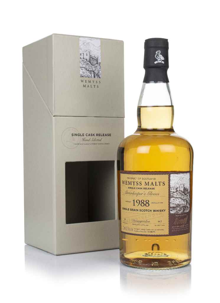 Greenkeeper's Gloves 1988 (bottled 2019) - Wemyss Malts (Invergordon) 70cl product image