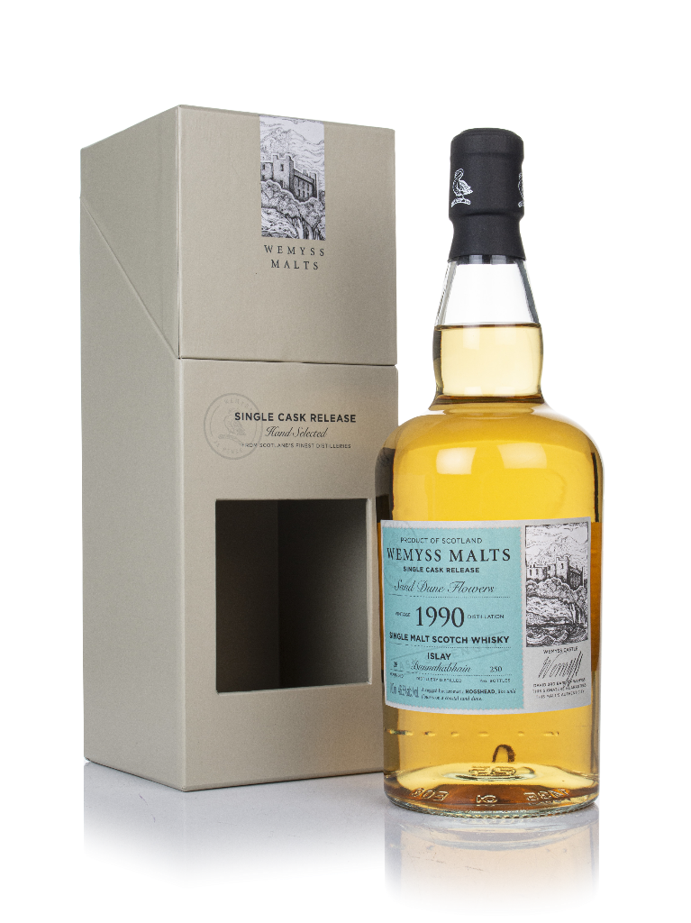 Sand Dune Flowers 1990 (bottled 2019) - Wemyss Malts (Bunnahabhain) 70cl product image
