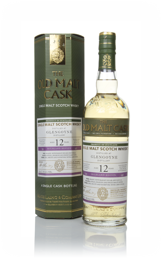 Glengoyne 12 Year Old 2007 (cask 16649) - Old Malt Cask (Hunter Laing) 70cl product image