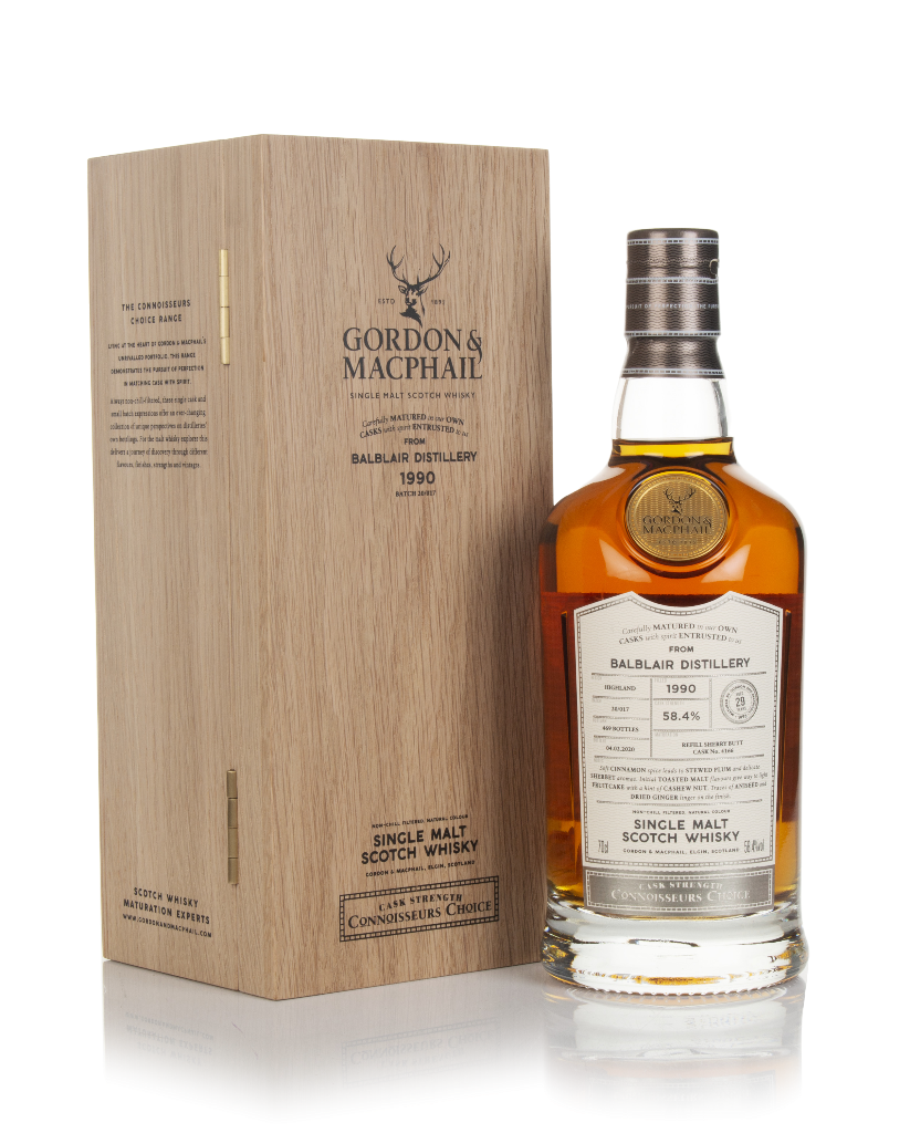 Balblair 29 Year Old 1990 (cask 4166) - Connoisseurs Choice (Gordon & MacPhail) 70cl product image