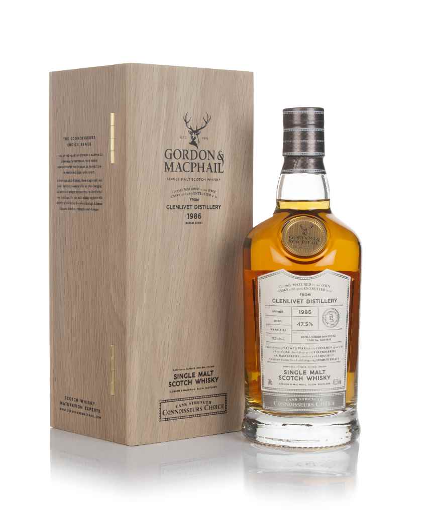 Glenlivet 33 Year Old 1986 (cask 16601801) - Connoisseurs Choice (Gordon & MacPhail) 70cl product image