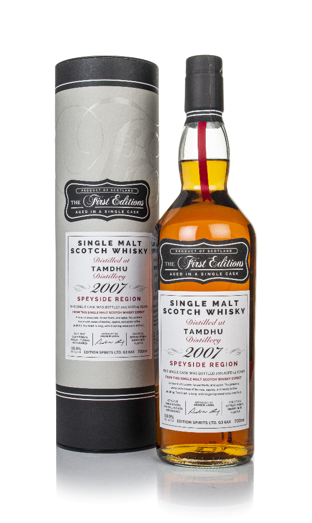 Tamdhu 14 Year Old 2007 (cask 18753) - The First Editions (Hunter Laing) 70cl product image
