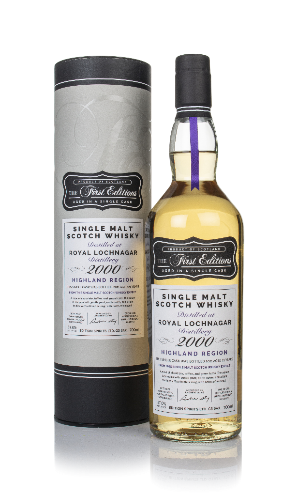 Royal Lochnagar 21 Year Old 2000 (cask 18757) - The First Editions (Hunter Laing) 70cl product image