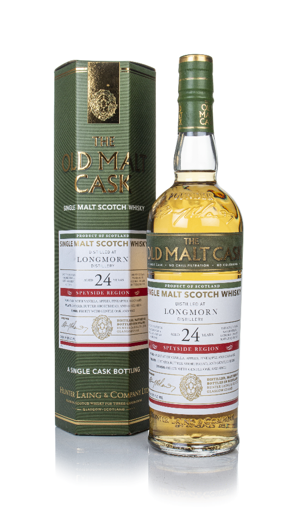 Longmorn 24 Year Old 1996 (cask 18762) - The Old Malt Cask (Hunter Laing) 70cl product image