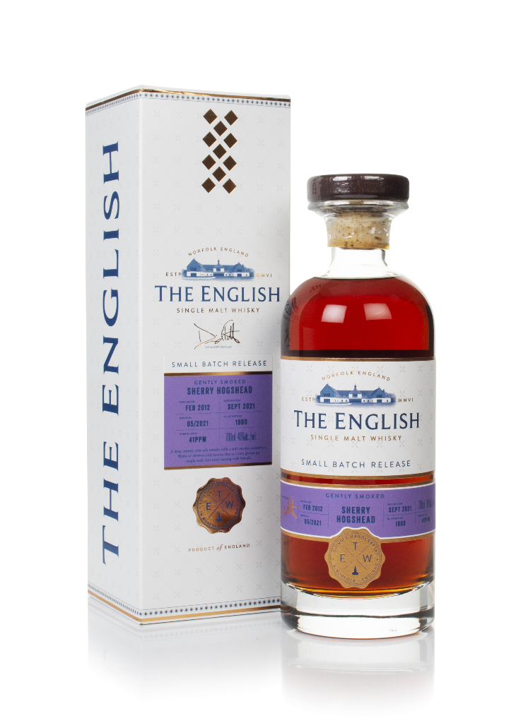 The English - Gently Smoked Sherry Hogshead 70cl product image