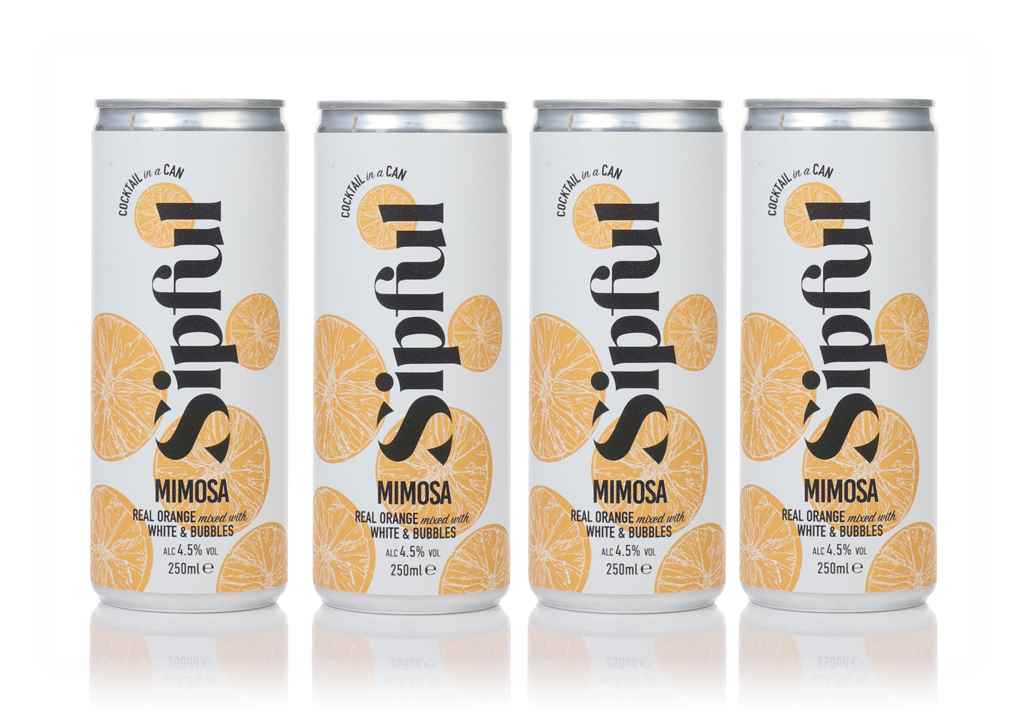 Sipful Orange Mimosa (4 x 250ml) 100cl product image
