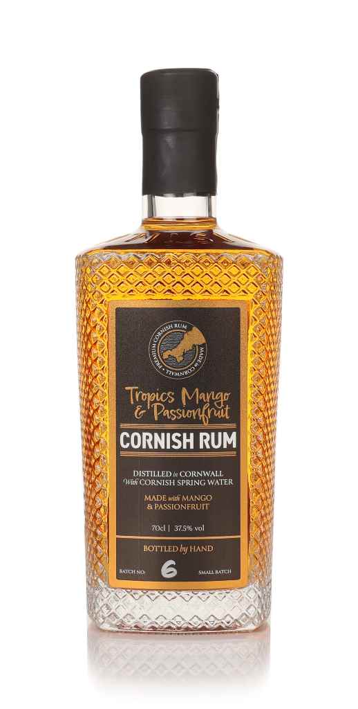 Cornish Rock Tropics Mango & Passion Fruit Rum 70cl product image