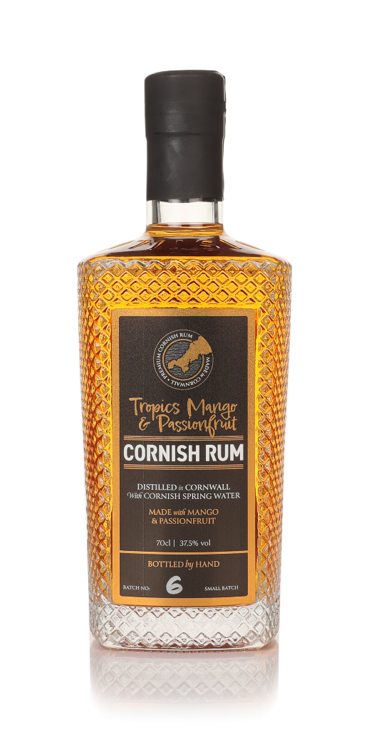 Cornish Rock Tropics Mango & Passion Fruit Rum 70cl product image