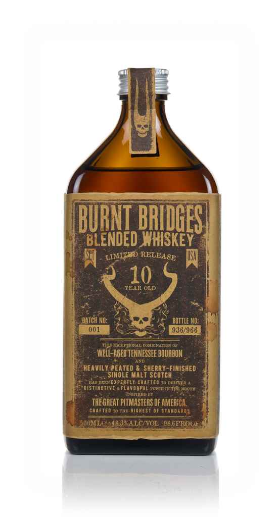 Burnt Bridges Blended Whiskey 50cl product image