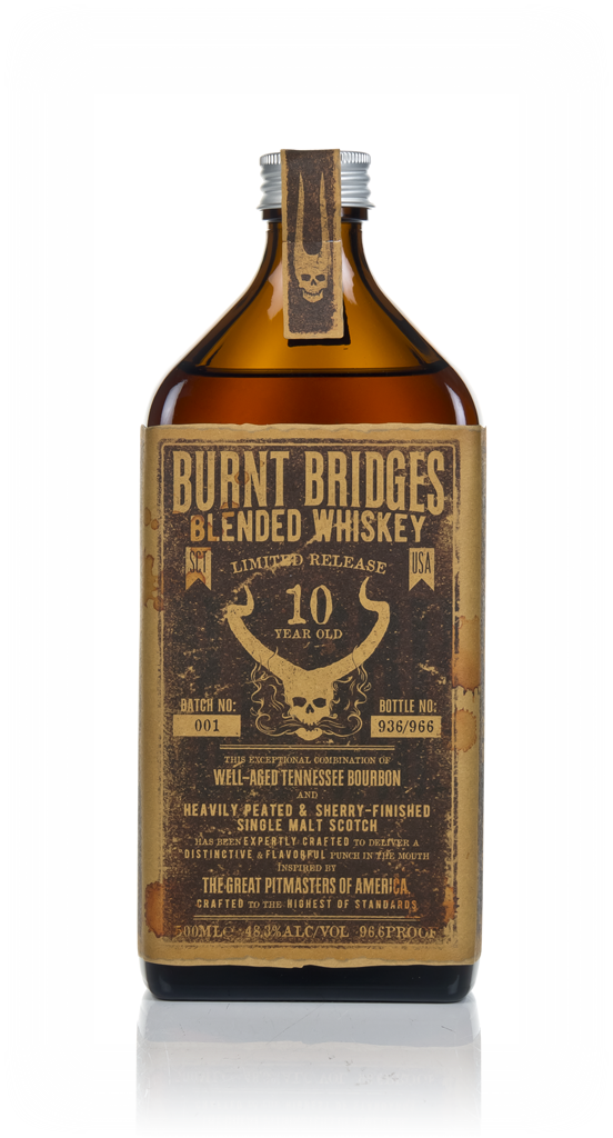 Burnt Bridges Blended Whiskey 50cl product image