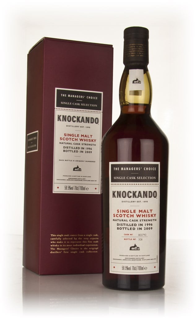 Knockando 1996 - Managers Choice 70cl product image