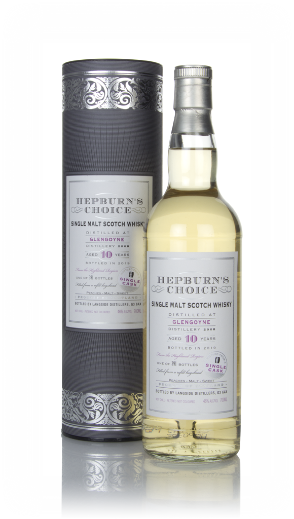 Glengoyne 10 Year Old 2008 - Hepburn's Choice (Langside) 70cl product image