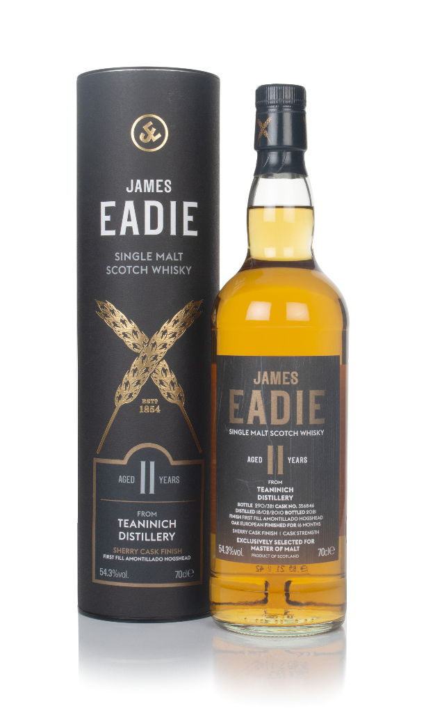 Teaninich 11 Year Old 2010 (cask 356846) - James Eadie (Master of Malt Exclusive) 70cl product image