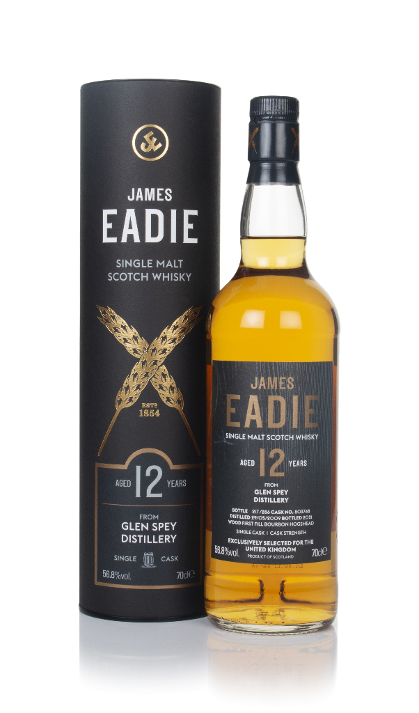 Glen Spey 12 Year Old 2009 (cask 803748) - James Eadie 70cl product image