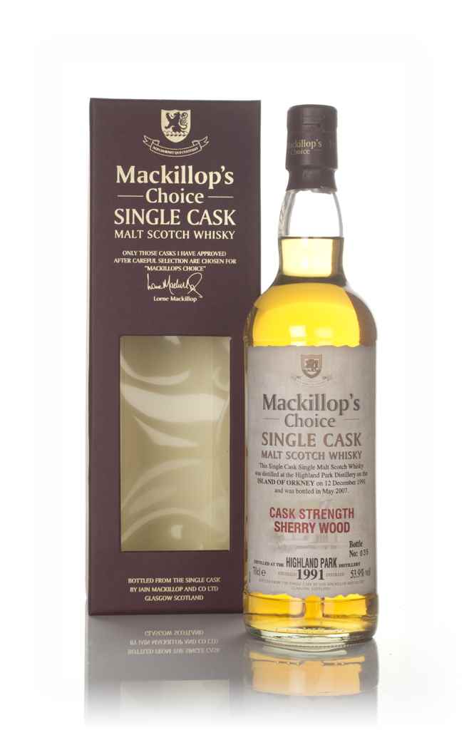 Highland Park 15 Year Old 1991 - Mackillop's Choice 70cl product image
