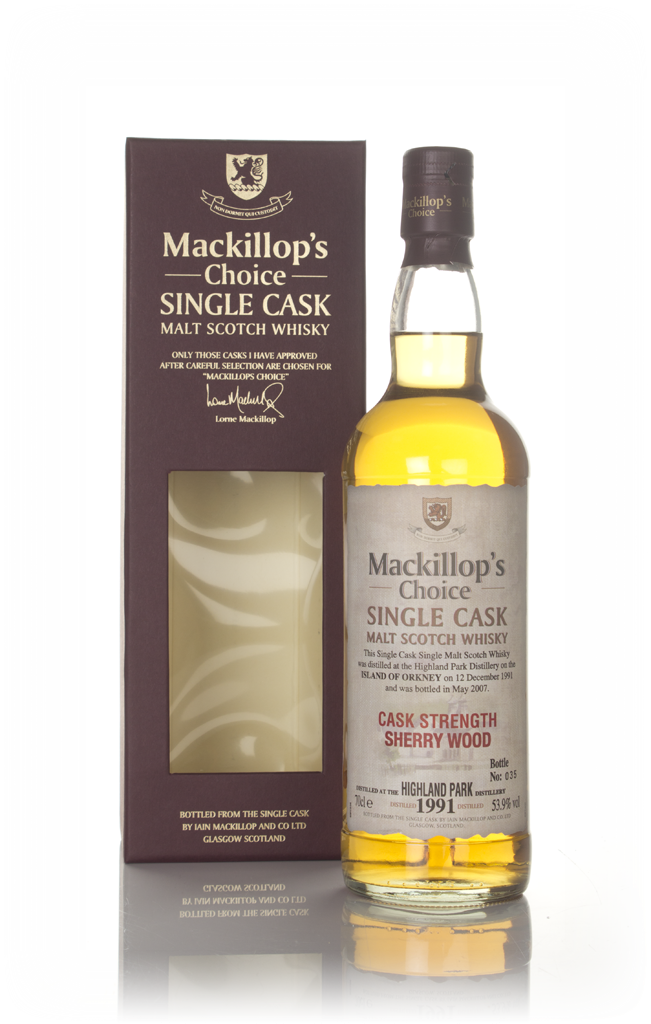 Highland Park 15 Year Old 1991 - Mackillop's Choice 70cl product image