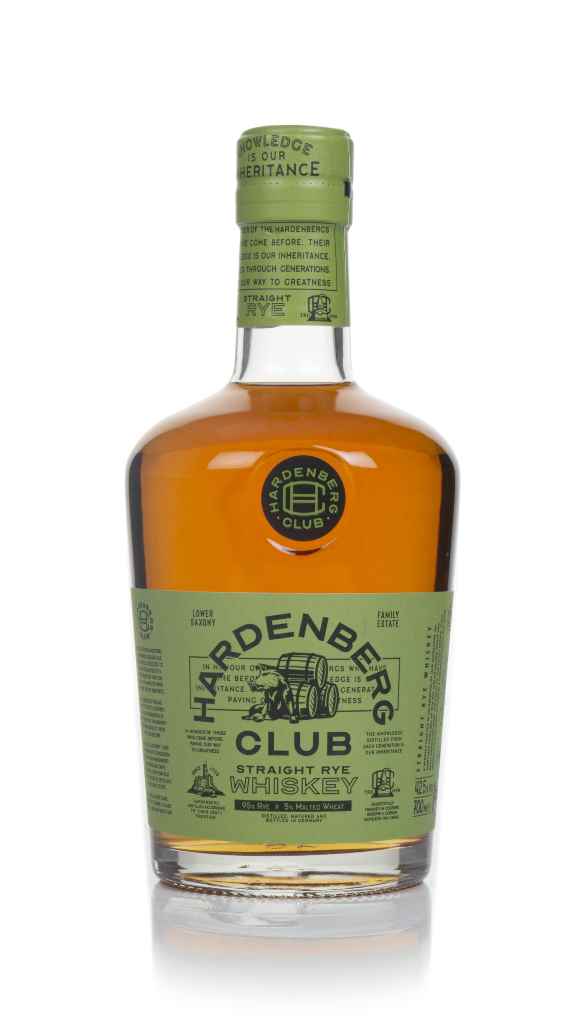 Hardenberg Club Straight Rye 70cl product image