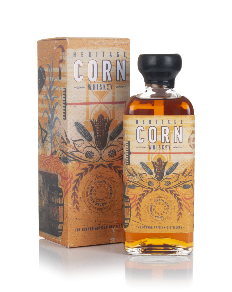 The Oxford Artisan Distillery Heritage Corn Whisky - Grain Stories 50cl product image