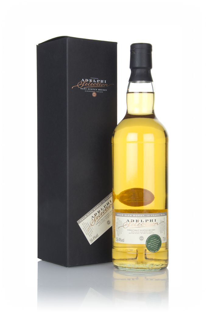 Glen Moray 10 Year Old 2008 (Adelphi) 70cl product image