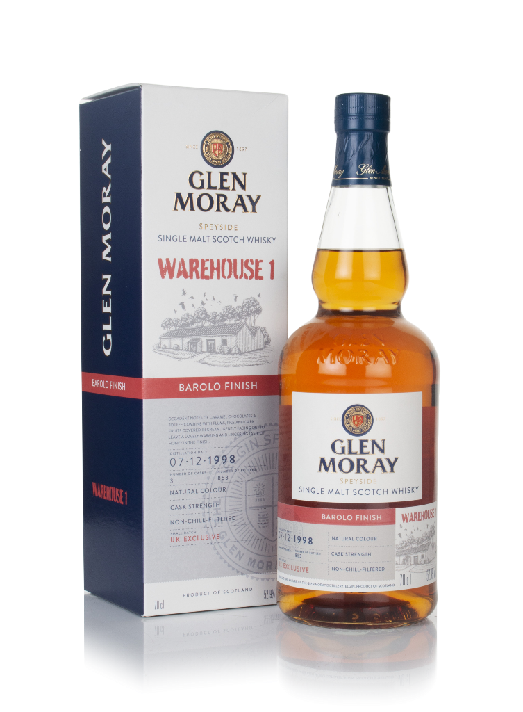 Glen Moray 1998 Barolo Finish - Warehouse 1 70cl product image
