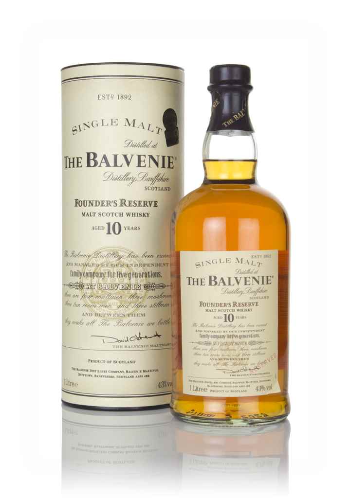 Balvenie 10 Year Old Founder's Reserve (1L) 100cl product image