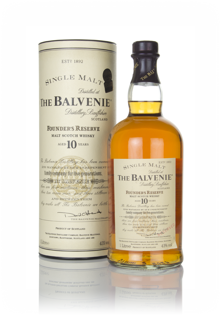 Balvenie 10 Year Old Founder's Reserve (1L) 100cl product image